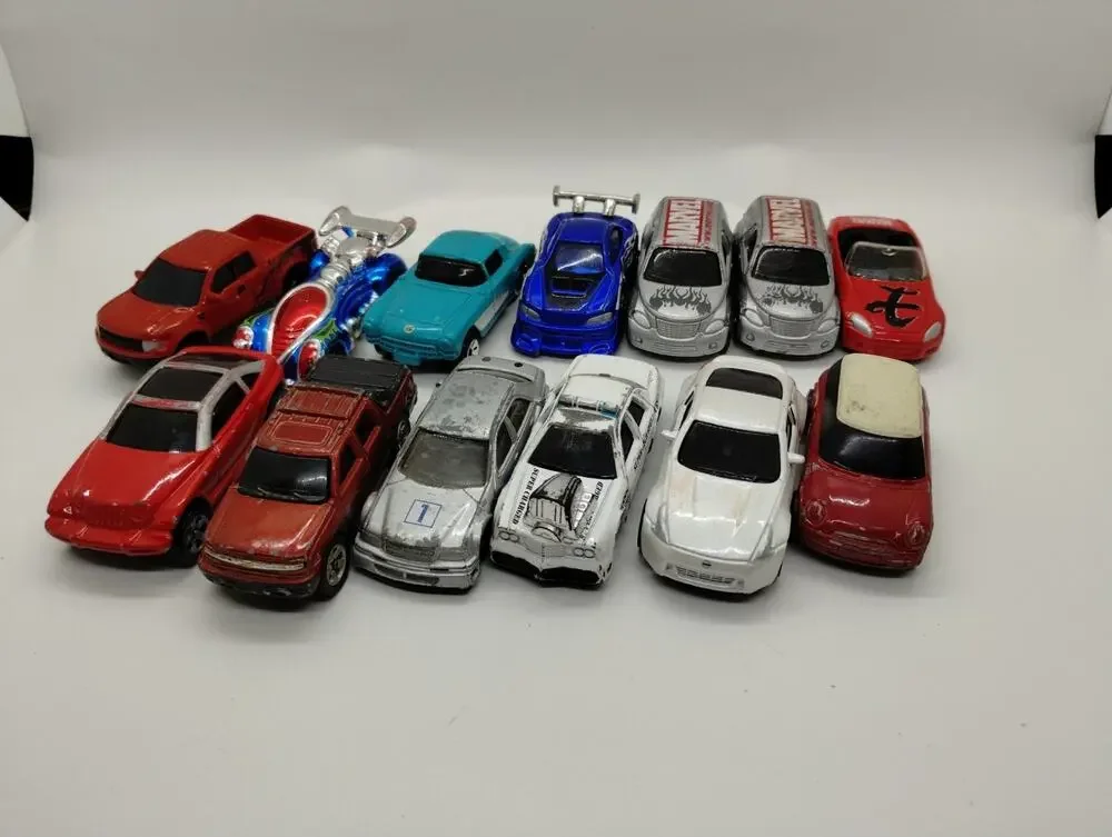 Lot of 13 Diecast Cars Maisto Loose - Mach Schnell - Marvel - 57 Corvette